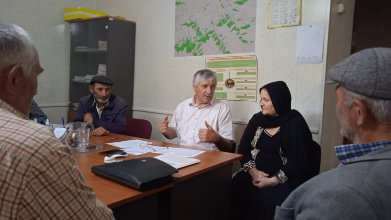 Рабочая поездка в Ботлихский и Цумадинский районы
