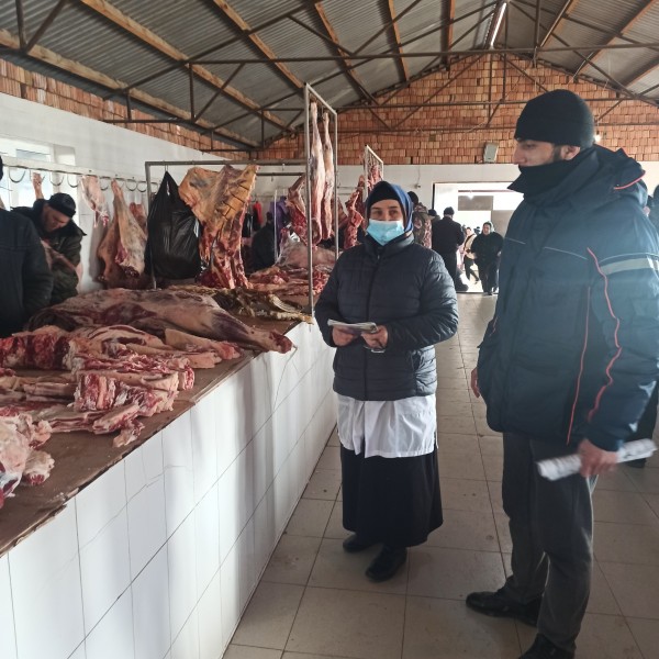 Мониторинговые мероприятия на рынках Хасавюртовском района