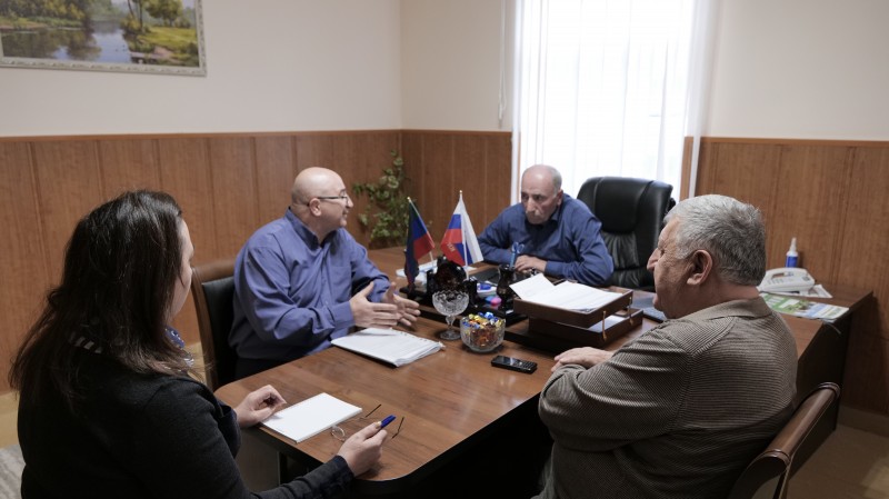 Совещание в Республиканском ветеринарном управлении