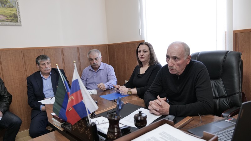 Совещание в Республиканском ветеринарном управлении