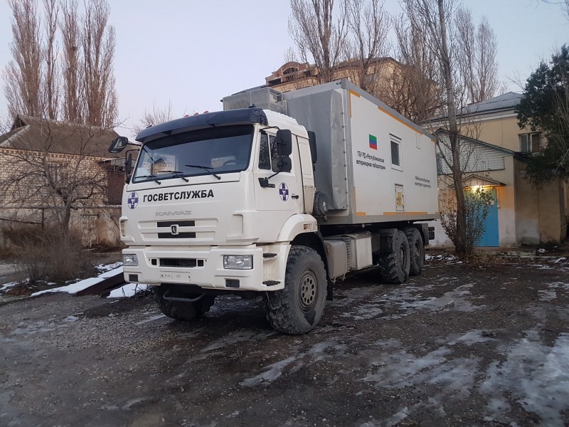 В арсенале ветеринарной службы появились передвижные лаборатории