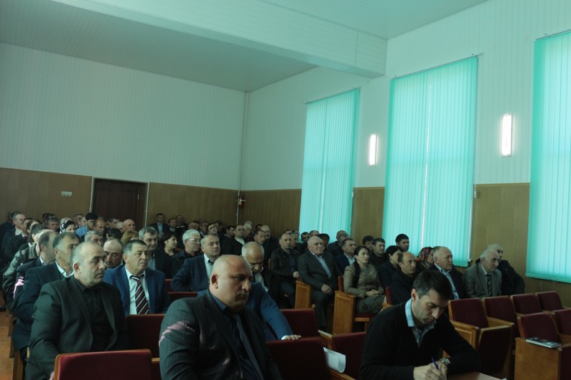 Совещание в Курахском районе
