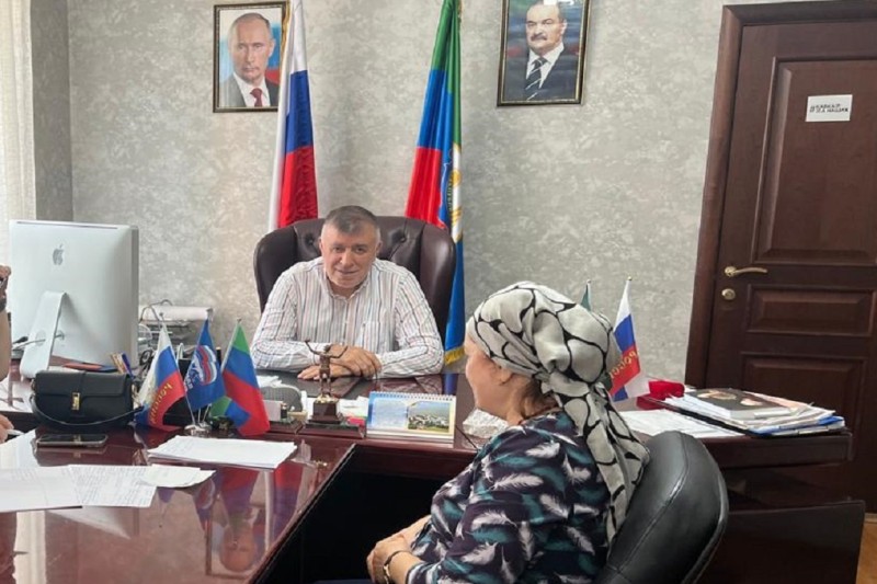 Прием граждан в Цумадинском районе
