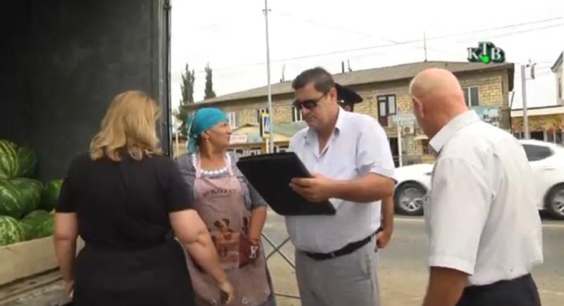 Мониторинг торговых объектов селения Касумкент