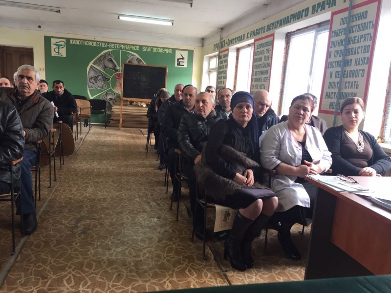 Совещание в ГБУ РД «Хасавюртовское РВУ»