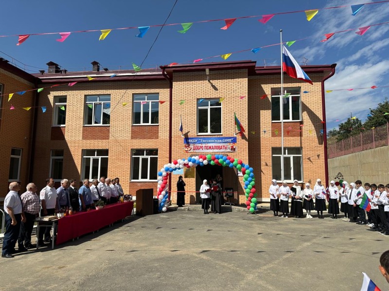 Новую школу открыли в селе Тисси Цумадинского района