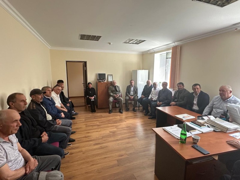 Выездное совещание председателя Комитета в Хивском районе
