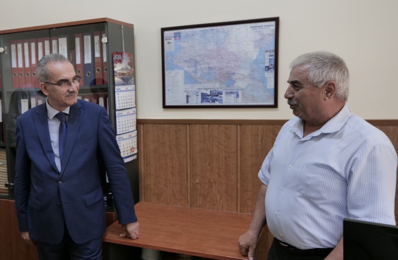 Нариман Абдулмуталибов встретился с коллективом Комитета по ветеринарии РД