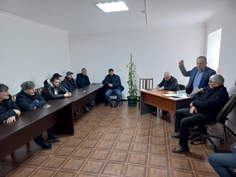 Ознакомление с ходом зимовки скота