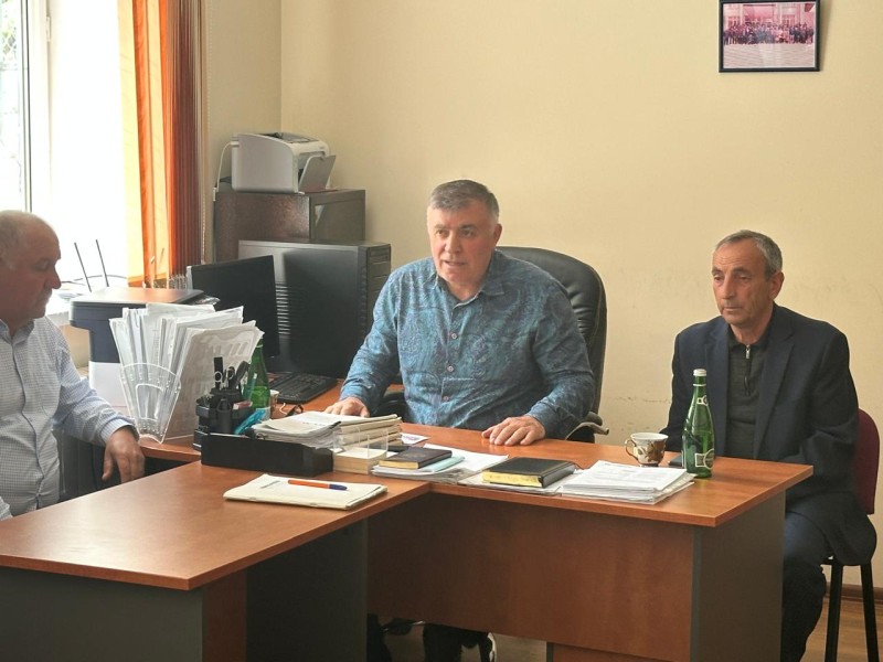 Выездное совещание председателя Комитета в Хивском районе