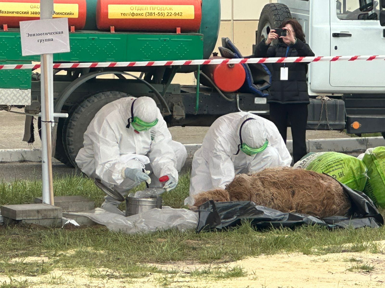 В Волгограде прошли межрегиональные учения по ликвидации очага оспы овец и коз